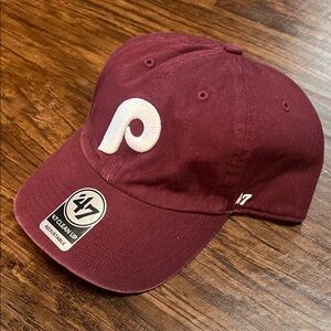 '47 Brand Philadelphia Phillies Cooperstown Cap with White P Logo